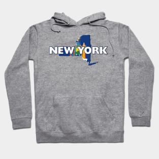 New York Colored State Hoodie